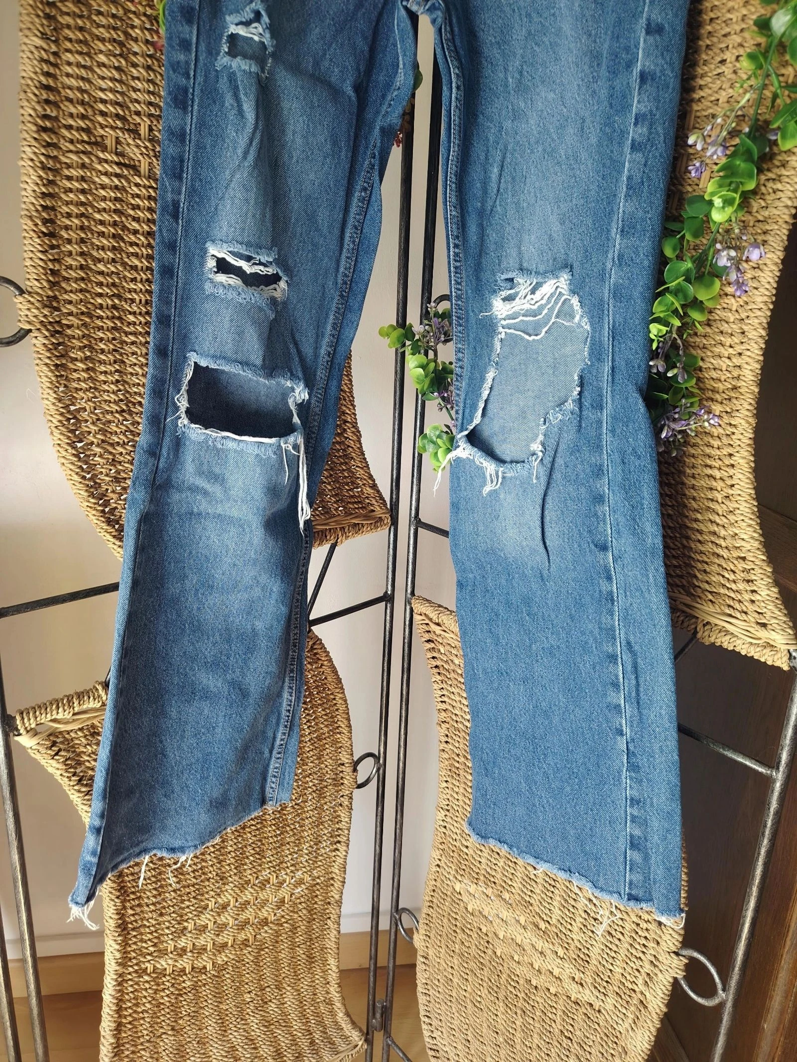 Women’s destroyed jeans size 34 Jennyfer – photo 3